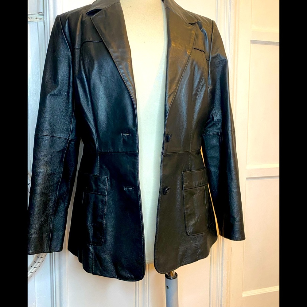 Newport News leather jacket